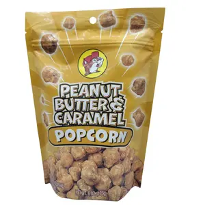 Buc-ee's Peanut Butter & Caramel Popcorn- 3 Flavors To Pick From: Original, Cinnamon and Spicy, Crispy, Crunchy Popcorn Snack gourmet popcorn Food
