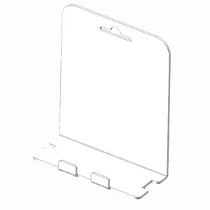 Fogless Shower Mirror with Razor Holder for Bathroom Shaving