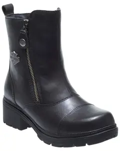 Harley Davidson Women's Women'S Amherst Moto Boot Round Toe - D84236