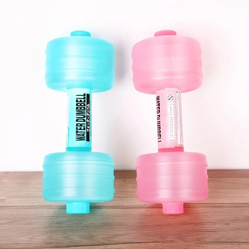 High-Quality Dumbbell-Shaped Water Filled Hand Weights, Gym Fitness Training Bottles, Full Body Workout for Men and Women, Home Workout Equipment, Strength Training Equipment, Home Workout Gear
