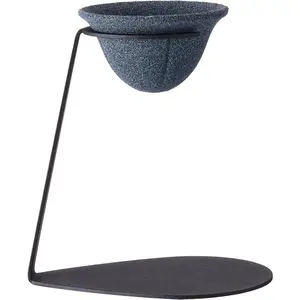 Pour Over Coffee Dripper Set,  Ceramics Coffee Filter, Paperless Single Cup Coffee Maker with Non-Slip Stand, Drip Coffee Maker with Metal Coffee Filter Holder