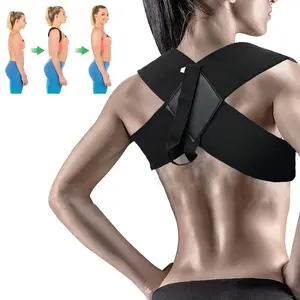 Lightweight Back Support Posture Corrector Belt, Unisex Adjustable Comfortable Design, Ideal for Daily Wear & Improving Posture Habits
