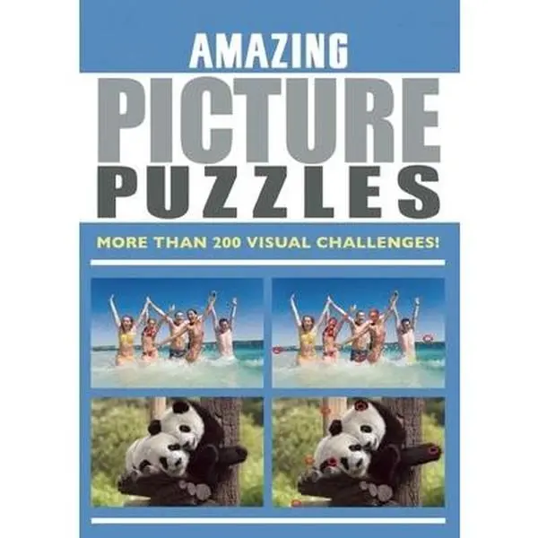 USED Book - Amazing Picture Puzzles (Unknown) - english