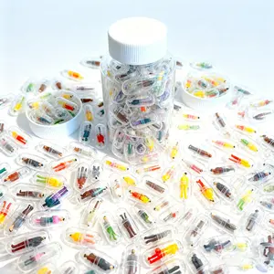 Random Canned Transparent Capsule Set, Unique Cute Character Statues, Miniature Scene Models, Perfect Micro Landscape Prop Gift