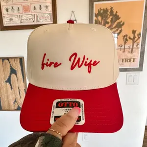 Fire Wife Embroidered Hat Fire Wife Embroidered Hat