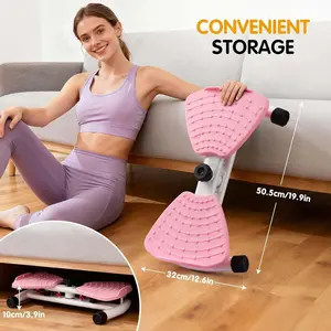 Ultra-Strong Waist Twisting Plate, 320LBS Load Limit, Home Core Slimming Exerciser, Non-Slip Silent Fitness Device, Exercise Equipment