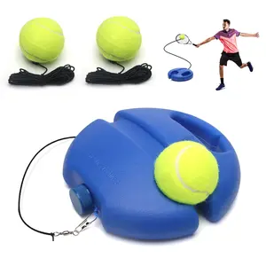 Practice Tennis Solo! Rebound Ball Trainer for Beginners. Portable Rebounder Kit with Balls for Anywhere Practice.