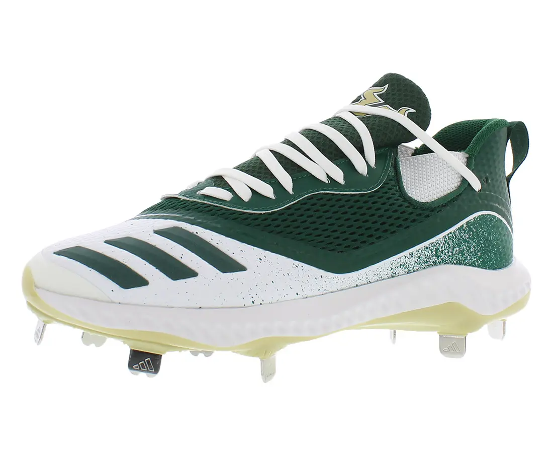 Adidas Icon V Bounce Men's Baseball Cleats, Low-Top Lace-Up Design with Bounce Cushioning for NCAA Fans and All Seasons