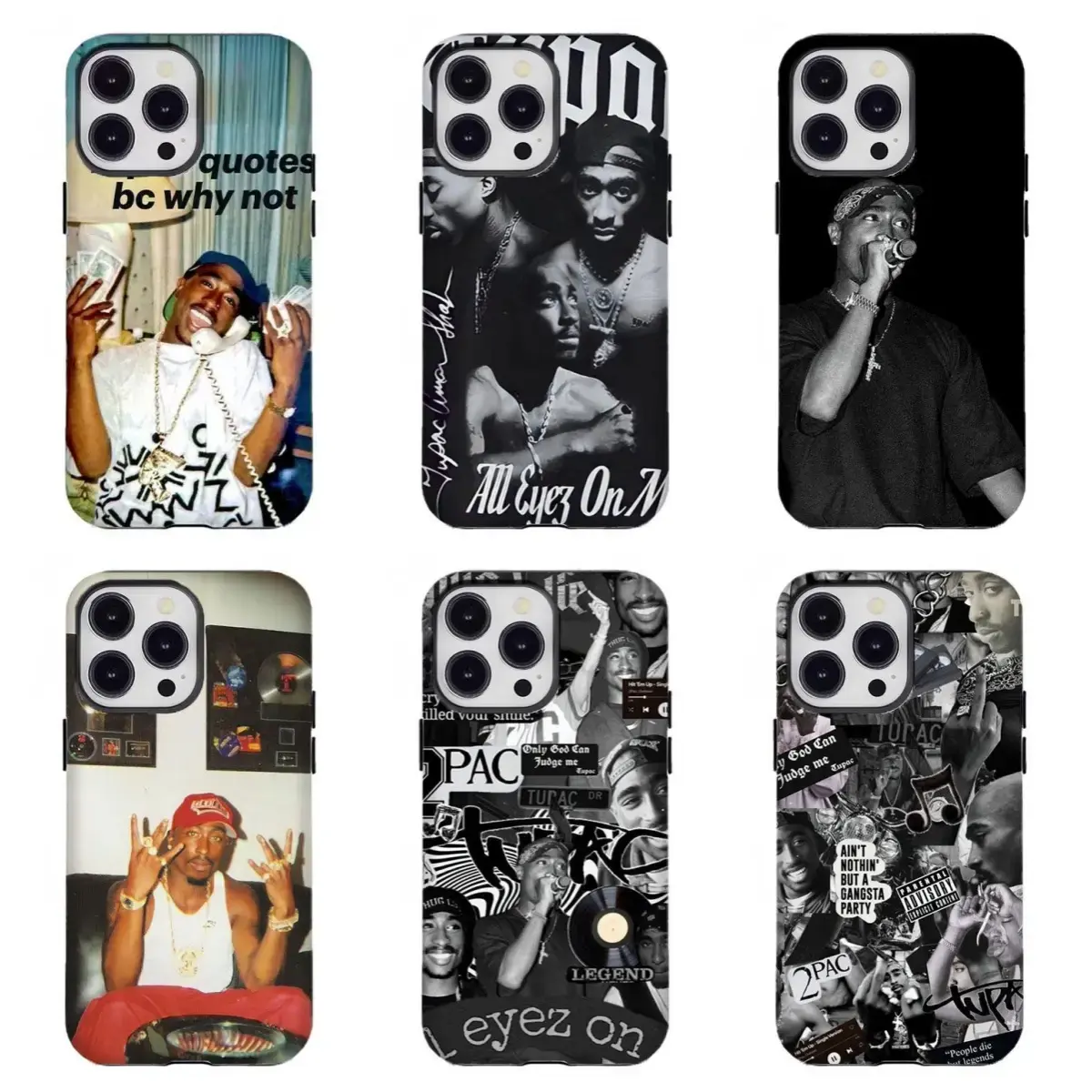 Legendary 2-Pac Phone Case Iconic Hip Hop Artist