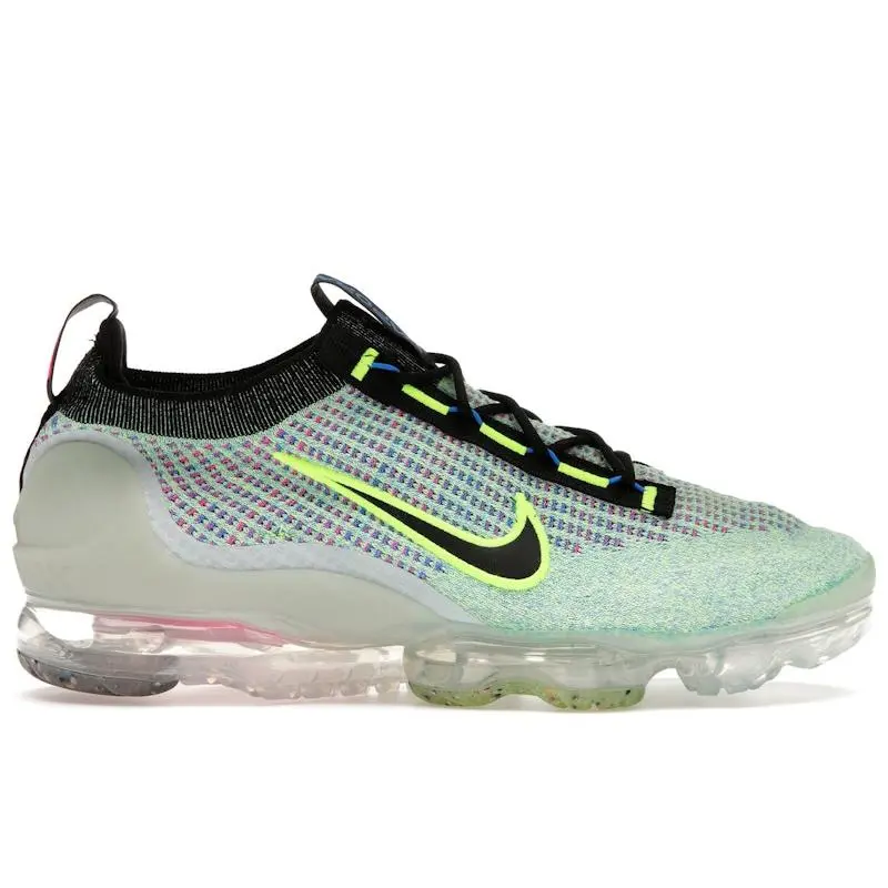 Nike Men's Air VaporMax 2021 Flyknit Next Nature Volt Photo Blue Running Shoes, from StockX