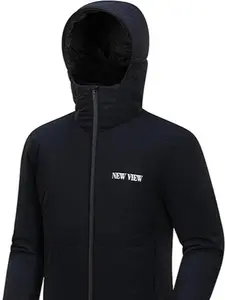 NEW VIEW Men’s Lightweight Hooded Puffer Jacket, Packable Insulated Hunting Outerwear for Fall & Winter