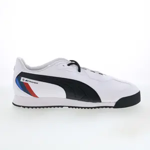 Puma BMW M Motorsport Roma 30911402 Mens White Motorsport Sneakers Shoes