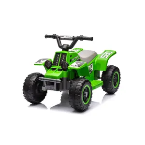 GARVEE 6V Rechargeable Kids ATV 4 Wheeler Ride-On Toy - LED Lights, MP3 Connectivity, Forward & Reverse Functions, Toddler Motor Vehicle for Ages 3+