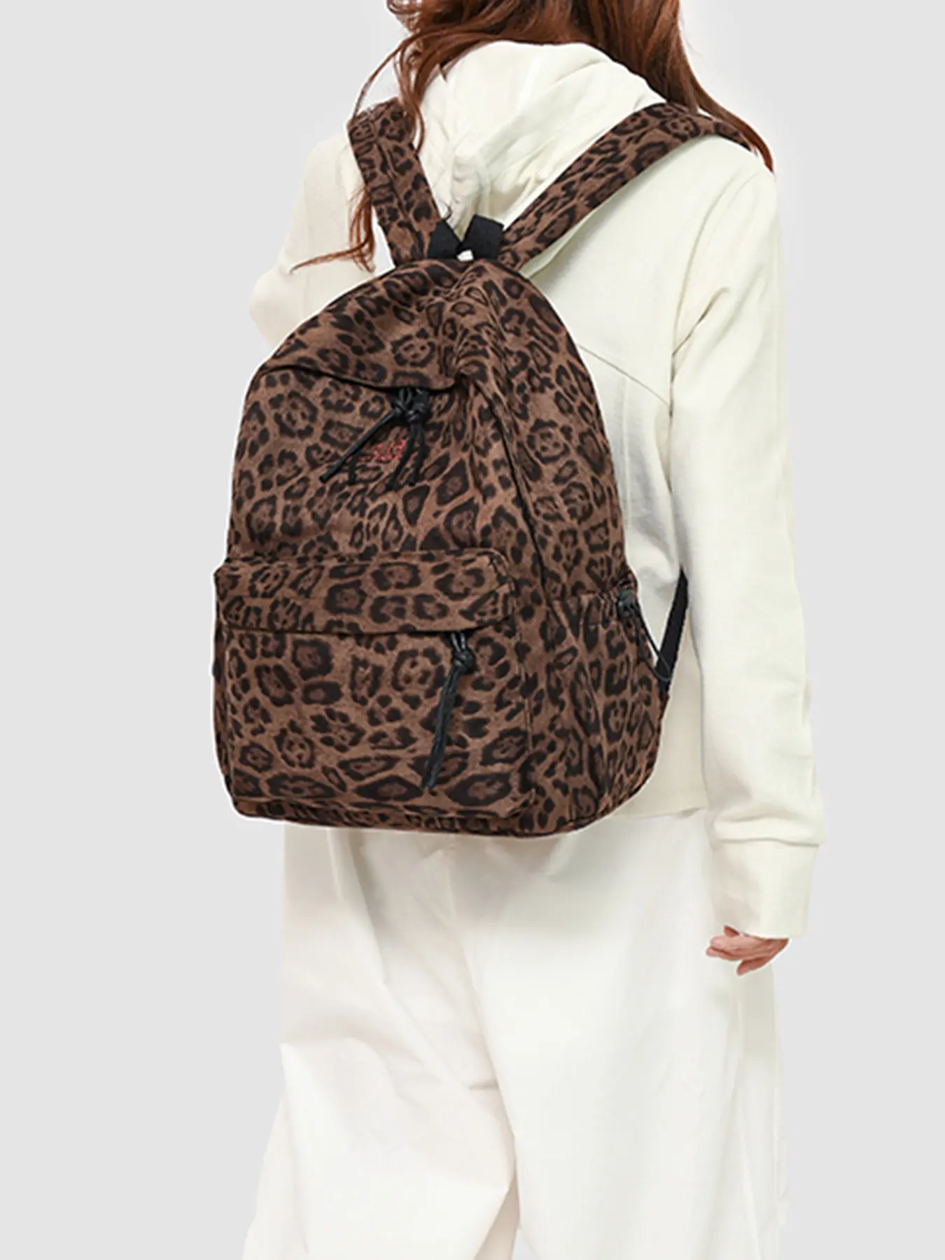 New Large Capacity Leopard Print Multifunctional Backpack, Unisex Laptop Backpacks for College Students, High School Bookbag, Stylish and Durable, All Seasons, Leopard Pattern