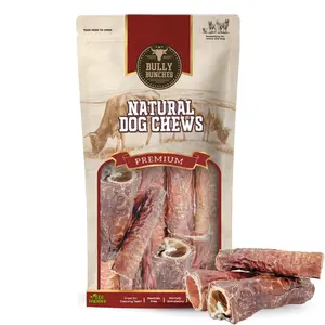 6 Inch Trachea Wrapped in Jerky Dog Chew