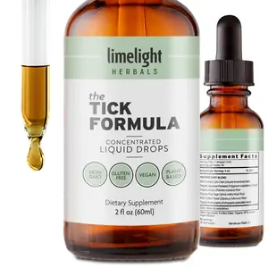 Limelight Herbals Tick Formula Drops – Japanese Knotweed & Andrographis – Immune & Seasonal Wellness Support – Herbal Tincture – Vegan – Non-GMO – Gluten Free – 60 Servings