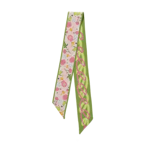 Saturday Silks - Delta Zeta Skinny Scarf