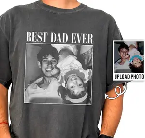 Custom Photo Dad Shirt, Personalised Comfort Colors Dad Shirt, Dad Picture Tshirt , Christmas Gift for Dad, Dad Tee, Dad Gift, Grandpa Gift #giftfordad #dadgift #giftforfather #dadlife #bestdad #loveyoudad #dadlove #dadgifts