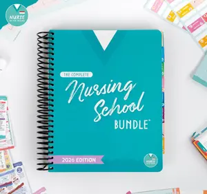 The Complete Nursing School Bundle | 2026 Edition | Spiral Bound