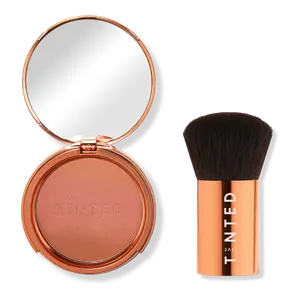 Live Tinted Hue Beam Bronzer + Kabuki Brush (Glow + Brush Value Set)