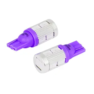 Grand General – #194/168 10 LED Tower Style Light Bulbs with Heatsink 12V Pair