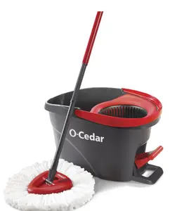 O-Cedar Easywring Microfiber Spin Mop & Bucket Floor Cleaning System
