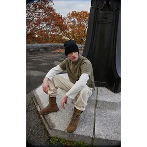 A.R.C. Men's Heather OatmealÂ Heavyweight Fleece Jogger Sweatpants