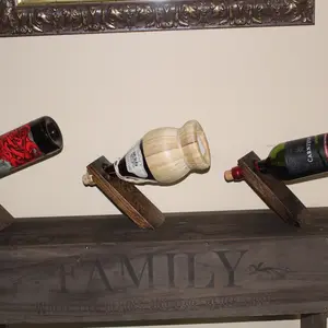 Floating Wine Bottle Holder