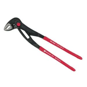 Wiha Tools 32667 12" Push Button Adjustable Water Pump Pliers with Vinyl Grip