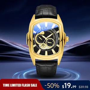 【Holiday Haul】Men's casual and square dial​ dial quartz watch, party fashion watch, daily clothingdecoration, versatile trendy birthday gift watch