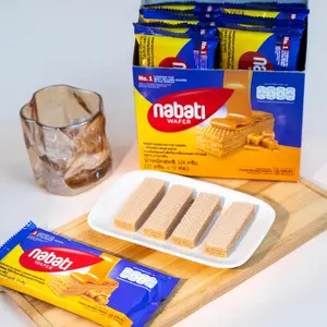 NABATI Caramel Cream Wafer Cookies 324g - Indonesian Cheesy Snack