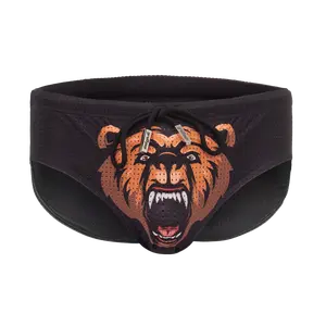 Bulge Boost Swim Brief - Grizzly