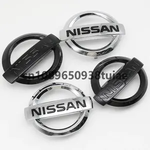 Car Grille Decoration Sticker, Compatible with Nissan Qashqai Altima Sylphy X-Trail Tiida Gtr Models, Rear Trunk Badge Accessory, Sticker For Cars, Car Decals