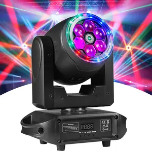 Flashback Events DJ Lights Six Bee Eye Sharp Sword Beam Light with Moving Head for DJ Clubs, KTV Bars, Weddings, Festivals, Christmas, Halloween, House, Rave Parties