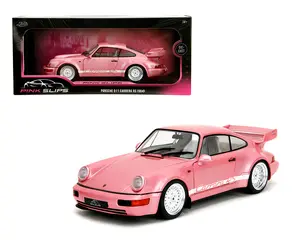 Pink Slips 1:18 Porsche 911 Carrera RS (964) – Metallic Pink by Jada