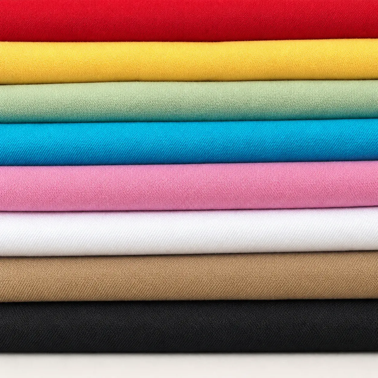 54" 96% Organic Cotton Twill Fabric - 4% Spandex Flex 4-Way Stretch, Structured Hand & Drape, Natural Shrinkage, Pre-Wash Before Cutting, for Apparel, Everyday Clothing, Jackets, Pants, Quality Garments Solid Continuous Yard Blue