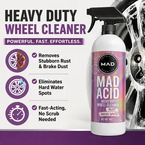 Car Rust Remover Spray 450ML, Quick Rust Removal for Wheels and Metal Surfaces, Water Spot Remover for Cars, Safe for Most Car Paints, Automotive and Motorcycle Use