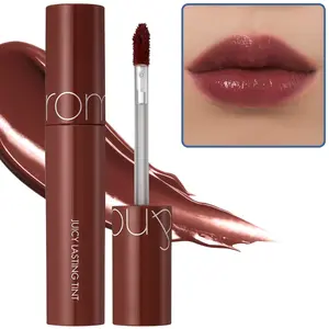 rom&nd Juicy Lasting Tint 20 Dark Coconut | Long-Lasting Lip Tint & Glossy Stain | Hydrating Korean K-Beauty Makeup 5.5g, romand