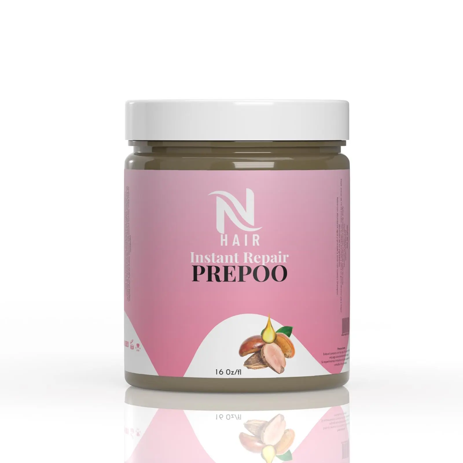 NhAir Pre-Poo Conditioner - 16 oz/250g Moisturizing Haircare Product, Daily Gentle Haircare Moisturizer for Hydrating Hair, Conditioning Treatment