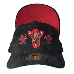 Payaso Anthrax 5 Panel Curved Black UnderVisor SnapBack