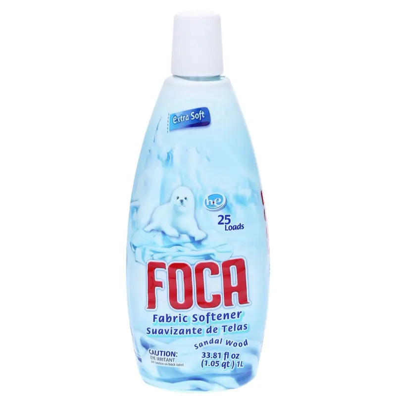 FOCA Fabric Softener, 25 Loads, Extra Soft Formula, 33.81 Fl oz