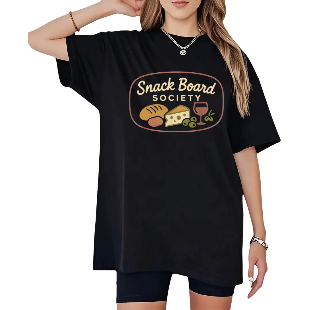 Funny Women’s Dinner T-Shirt – Viral Meme Design for Foodie and Charcuterie Lovers