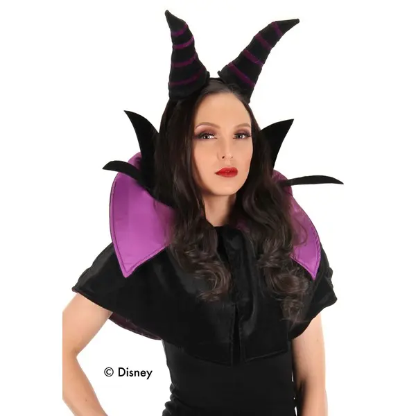 Adult Maleficent Headband and Collar Set