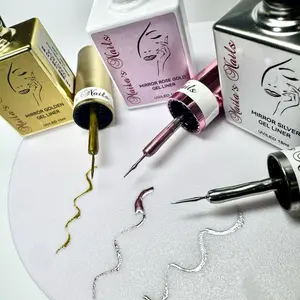 Maika's Nails Mirror Effect Gel Liner 15 ml UVLED for Professional Nail Art - Mirror effect Gel Liner