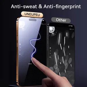 UNEUPEU Privacy Screen Protector Tempered Glass Shockproof Phone Protective Film For Samsung, iPhone,Crystal Clear,  Proof Phone Screen Protector Privacy Screen Protector Protective Phone Accessori.