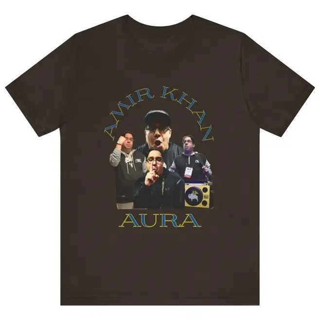 Amir Aura Khan T-shirt, State March Madness Mcneese Manager Tees, Funny Meme Gift Basketball Fan Shirt, Summer, Oversized Wear, Amir Khan Shirt