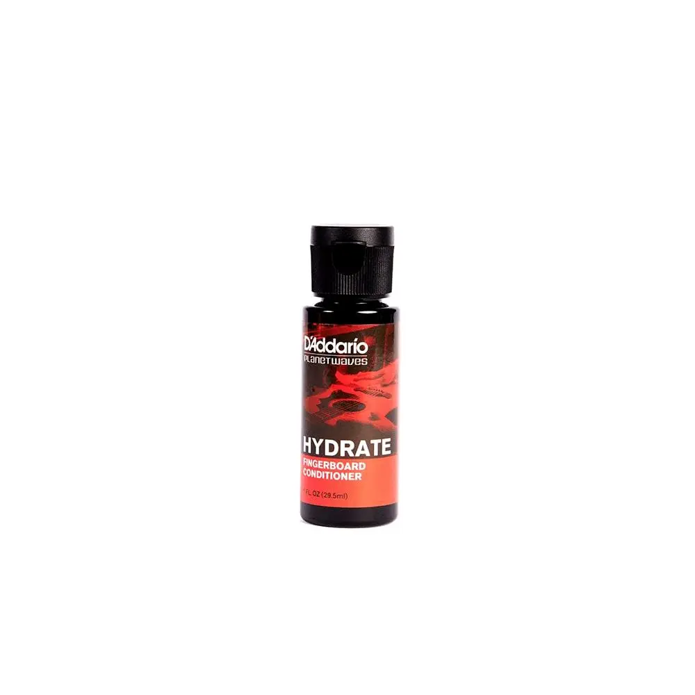 D'Addario Hydrate Fingerboard Conditioner - Fretboard-Safe Moisturizer for Stringed Instruments, Smooth Liquid Oils & Cleans Formula for Musical Instrument Maintenance, Boosts Playing Experience