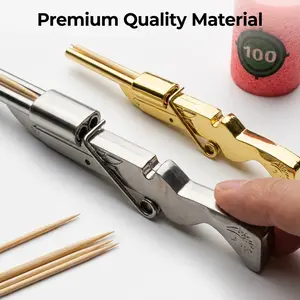 Shooting Game Mini Toothpick Gun With Foam Target - Fun Finger Dispenser, Great For Fall Festivals, Holidays And Birthday Parties, Great For Indoor Decoration Toy Grab. Compound Bow Archery Arrow Rest