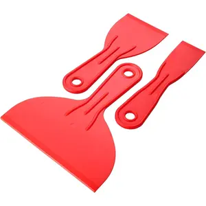 3 count Putty ,Flexible Plastic  Scraper Tool for Spackling,Spreader, Spackle, Putty  Scraper, Tamale Spreader Tool 3-Pack: 1-1/2", 3", 6", 3 count Putty