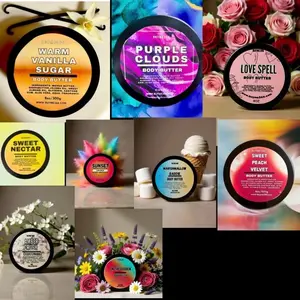 Body Butter Mildly Scented 8oz Natural Nourishing Care for All Skin Type Daily Use